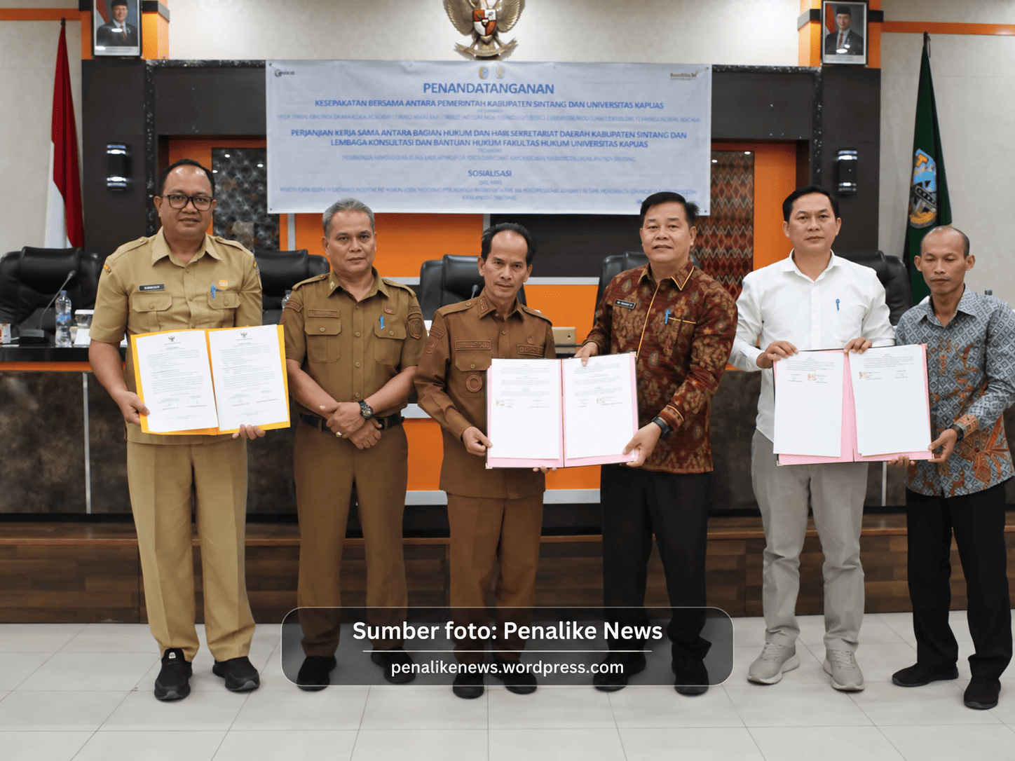 Universitas Kapuas dan Pemkab Sintang Perkuat Kerja Sama Bidang Litbang dan Bantuan Hukum